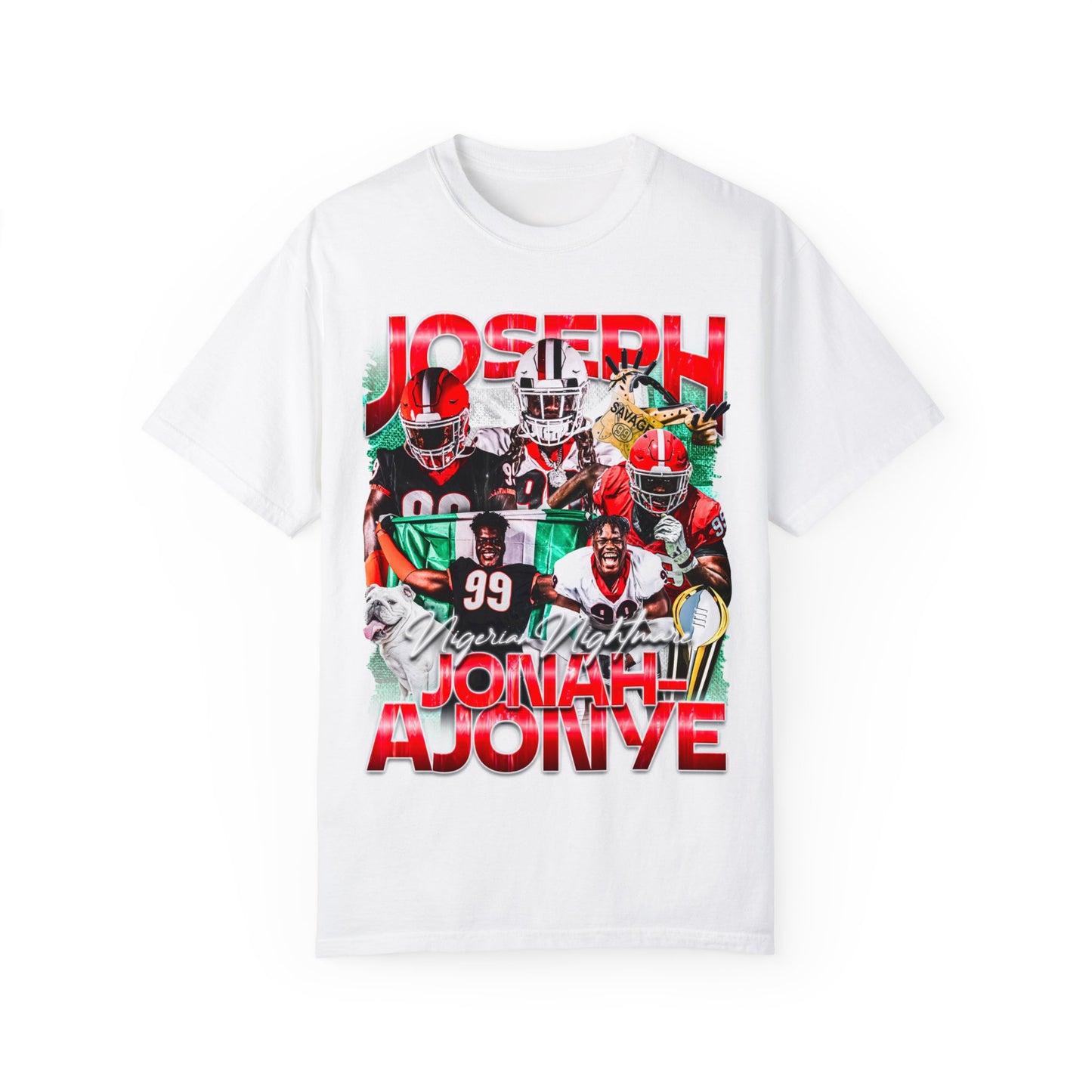 NIGERIAN NIGHTMARE ICY WHITE HEAVYWEIGHT PREMIUM VINTAGE TEE