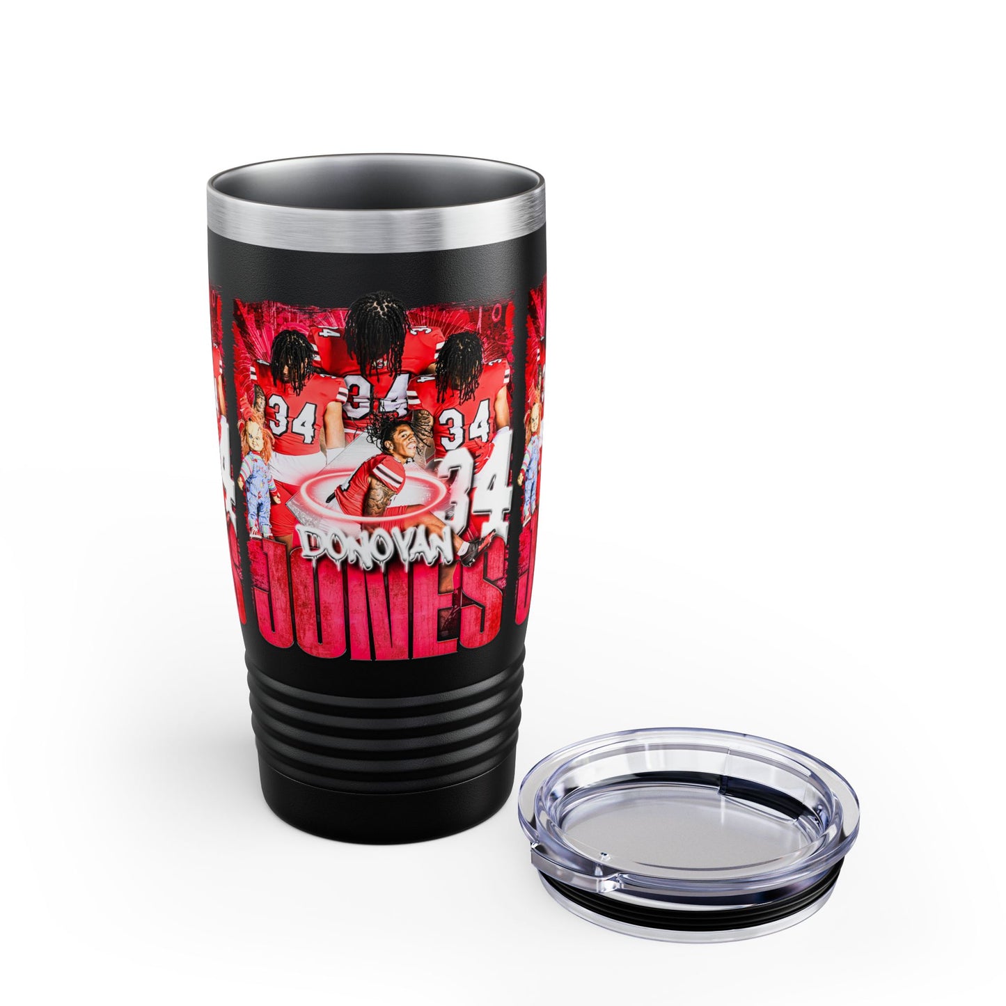 DONOVAN JONES STAINLESS STEEL TUMBLER