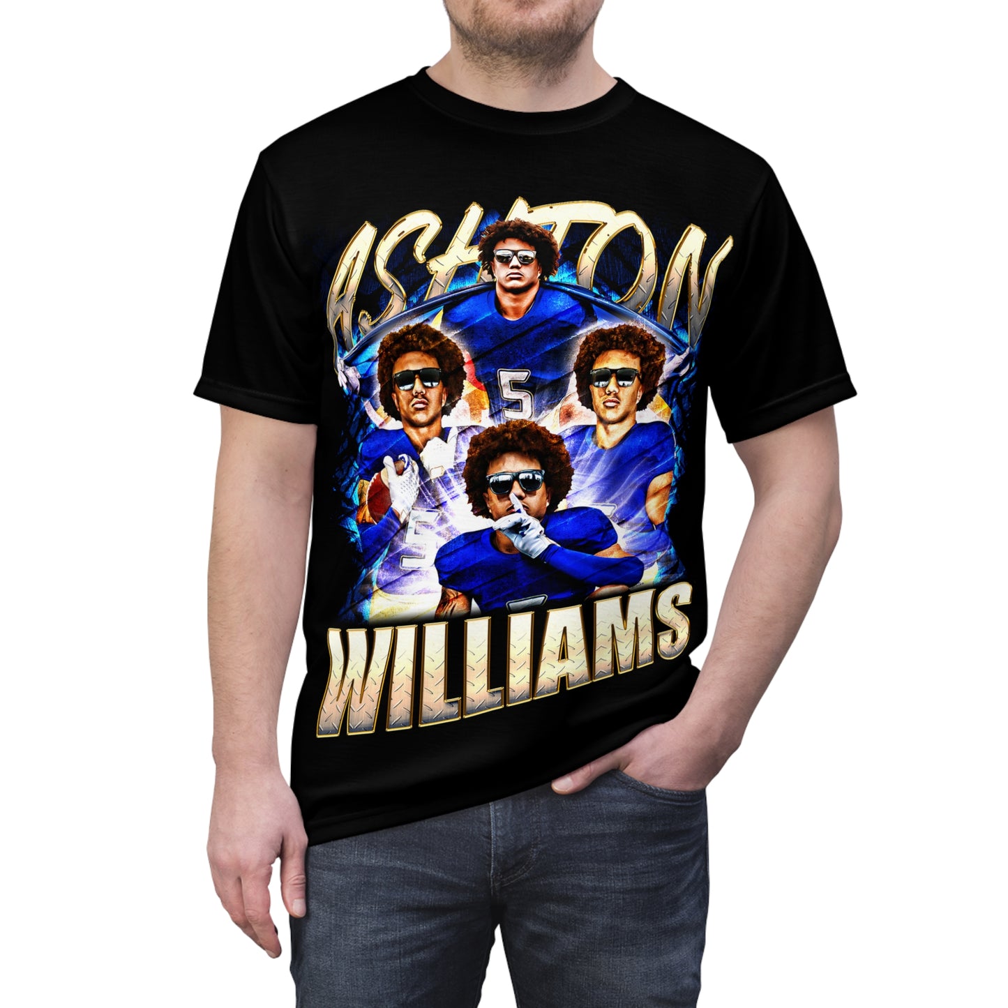 ASHTON WILLIAMS LOUD VINTAGE TEE