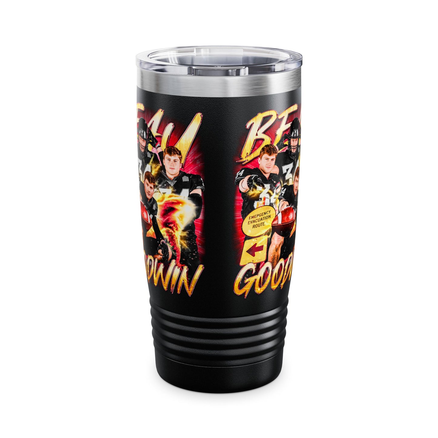 BEAU GOODWIN STAINLESS STEEL TUMBLER