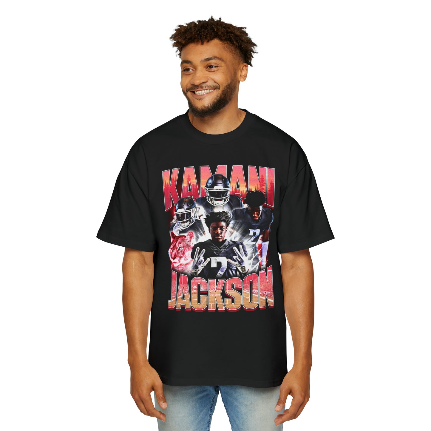 KAMANI JACKSON OVERSIZED PREMIUM VINTAGE TEE