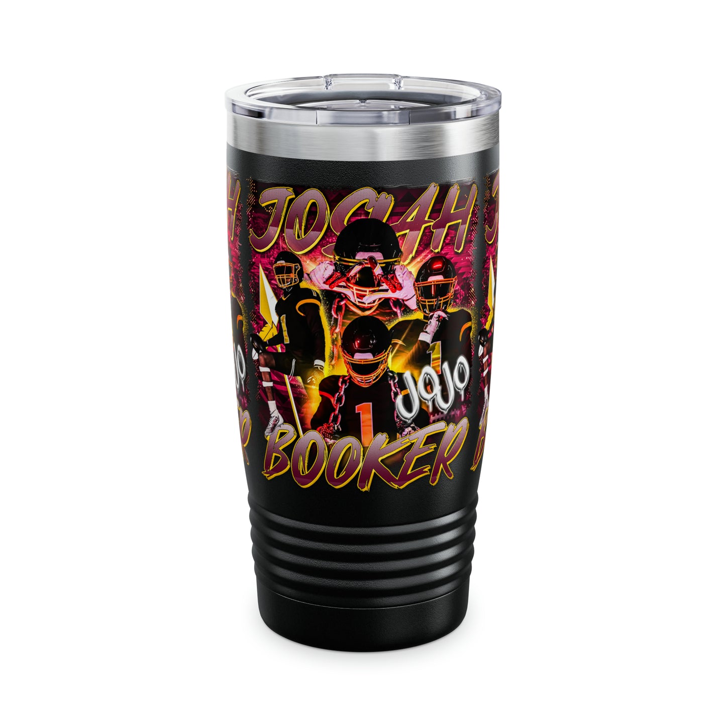 JOSIAH BOOKER STAINLESS STEEL TUMBLER