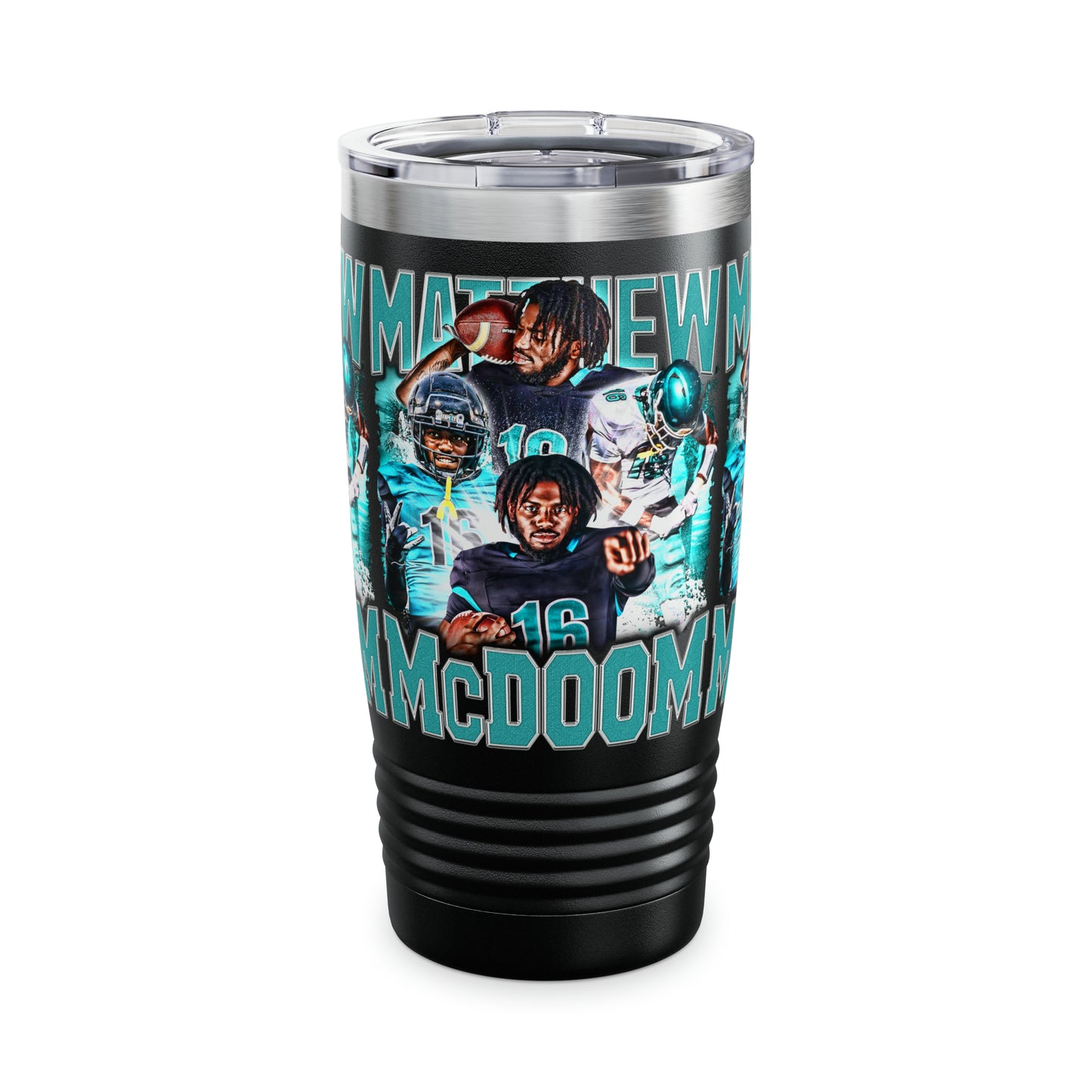 MCDOOM STAINLESS STEEL TUMBLER