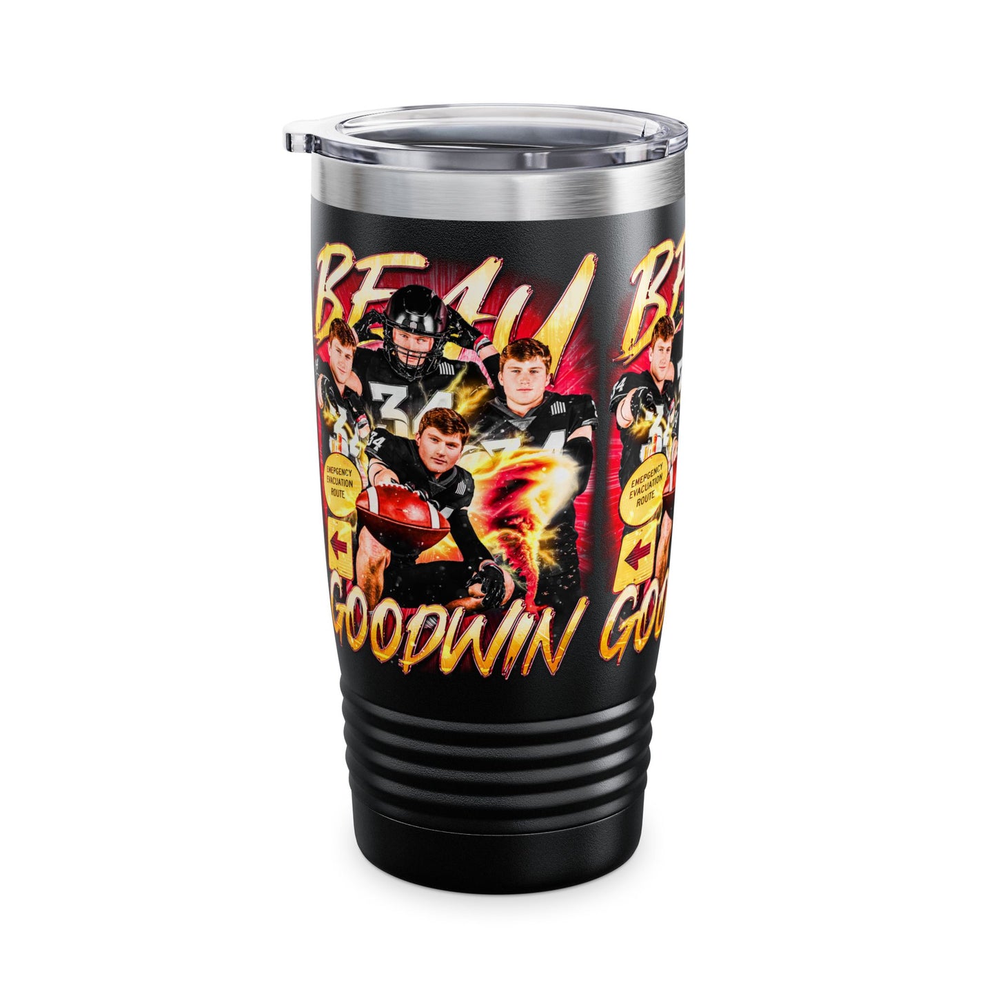 BEAU GOODWIN STAINLESS STEEL TUMBLER