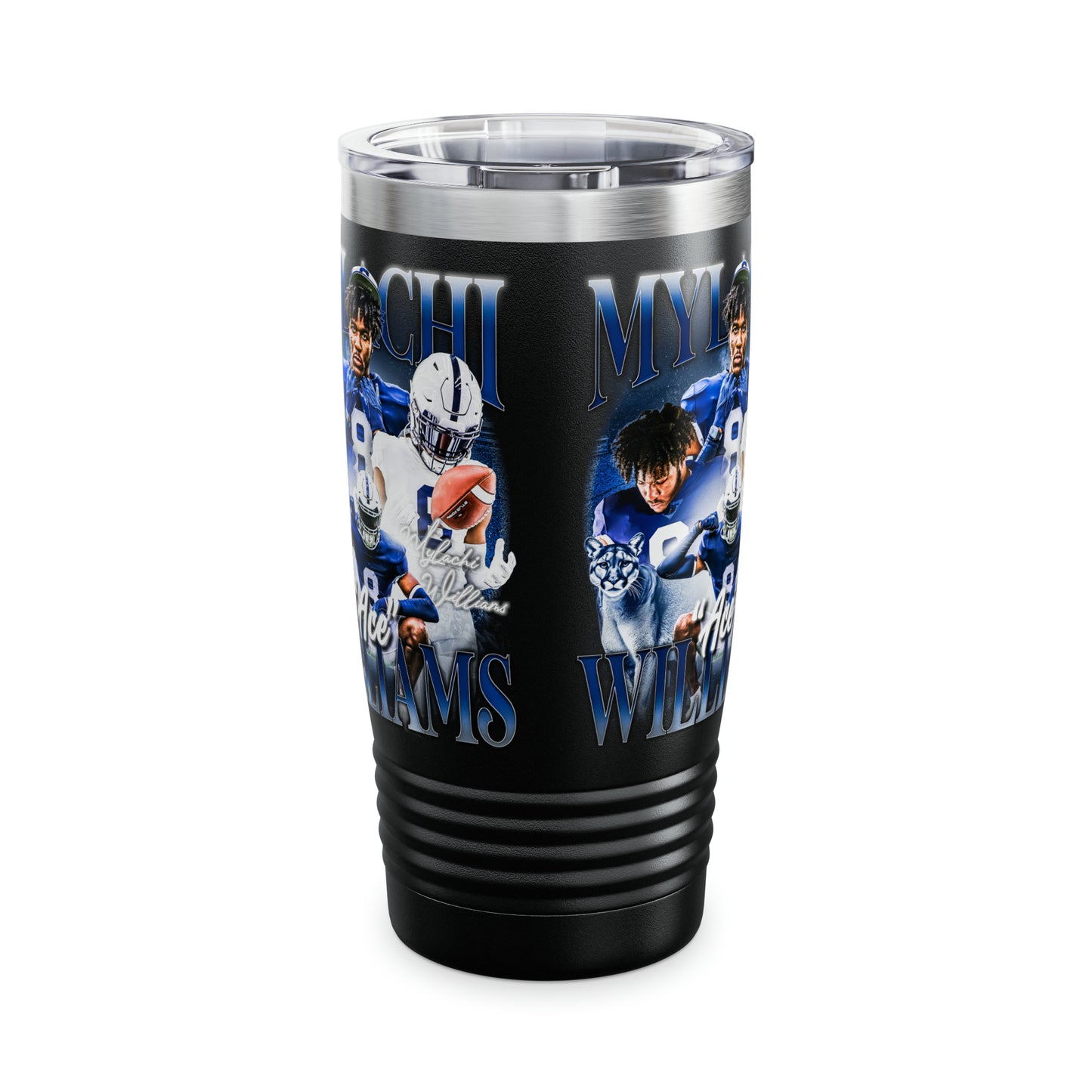 ACE WILLIAMS STAINLESS STEEL TUMBLER