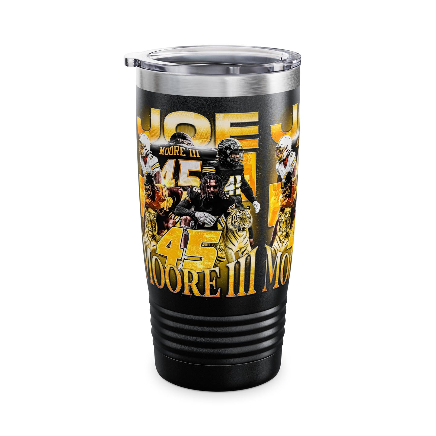 JOE MOORE STAINLESS STEEL TUMBLER