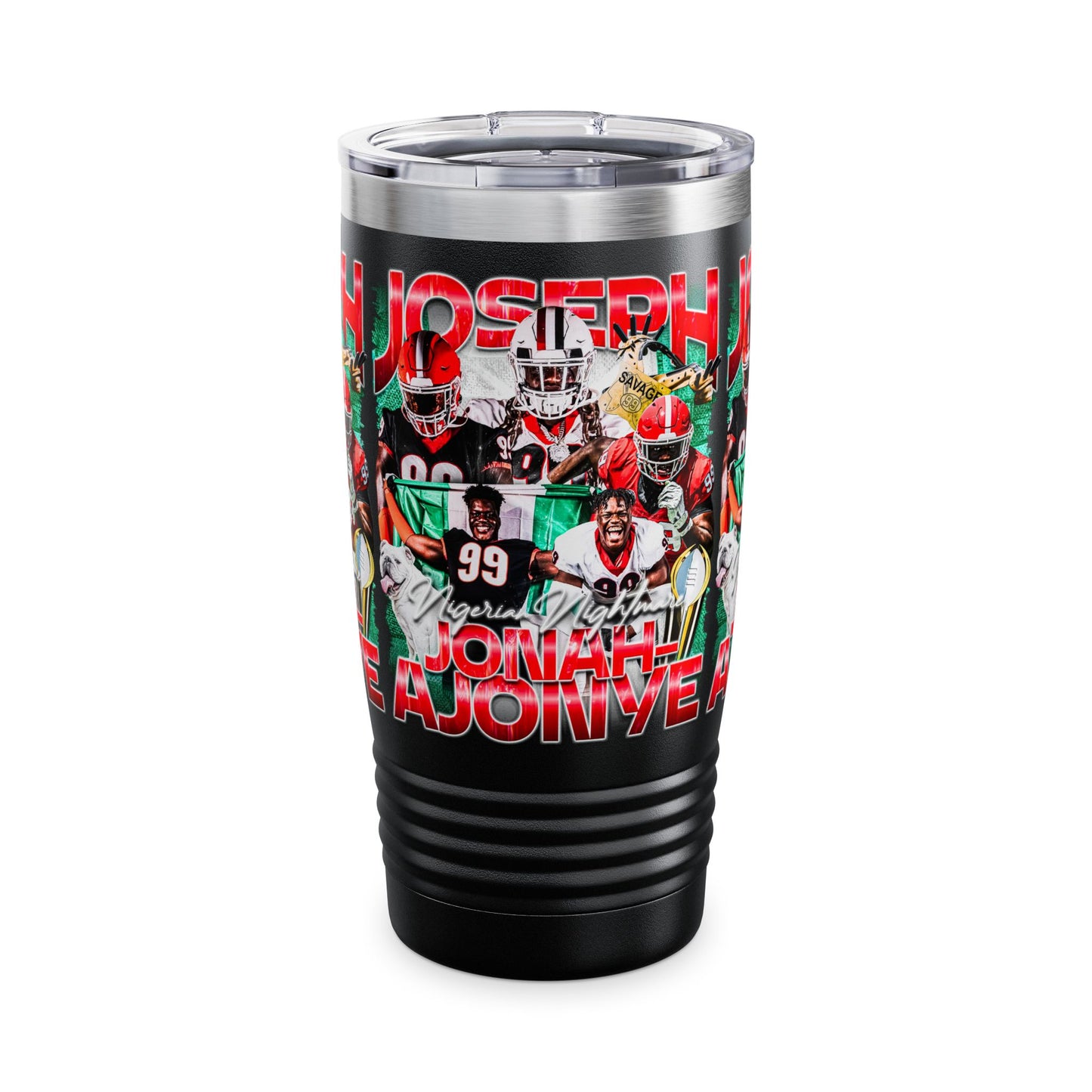 NIGERIAN NIGHTMARE STAINLESS STEEL TUMBLER