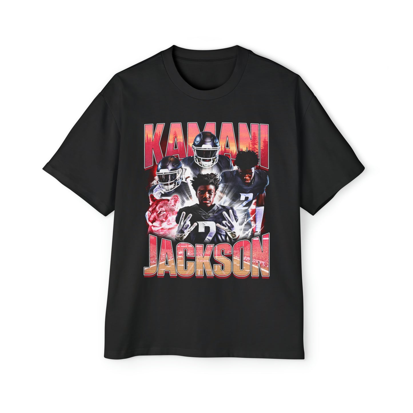 KAMANI JACKSON OVERSIZED PREMIUM VINTAGE TEE