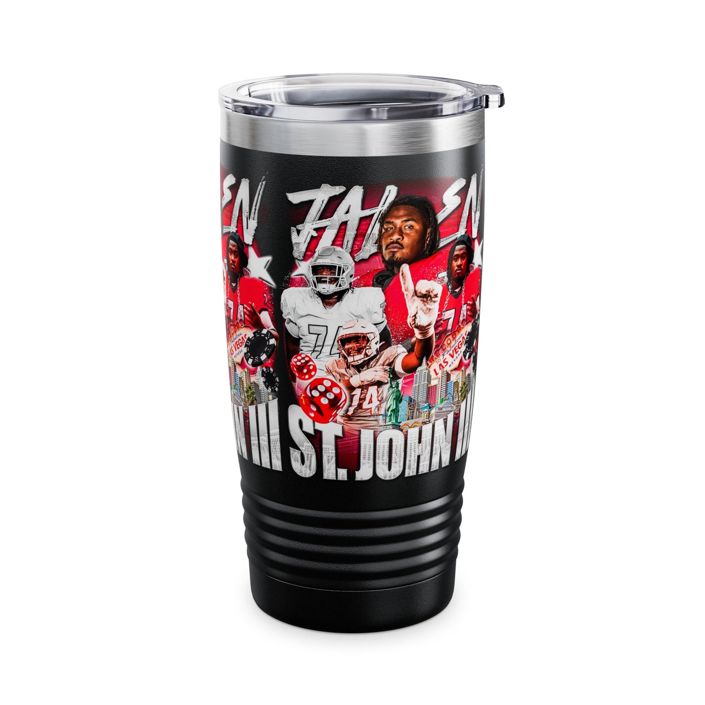 JSJ STAINLESS STEEL TUMBLER