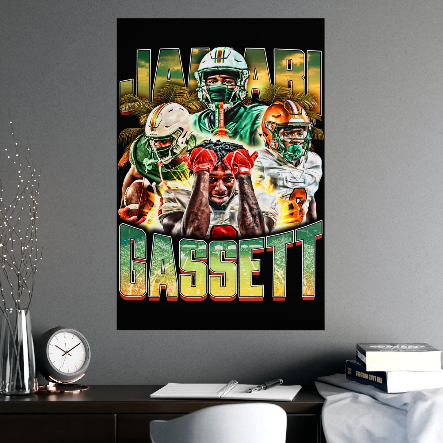 GASSETT 24"x36" POSTER