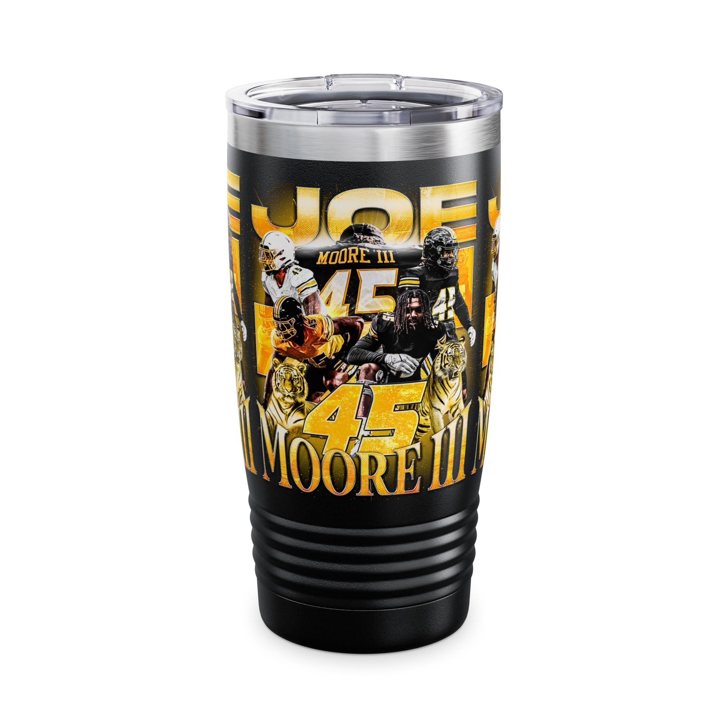 JOE MOORE STAINLESS STEEL TUMBLER