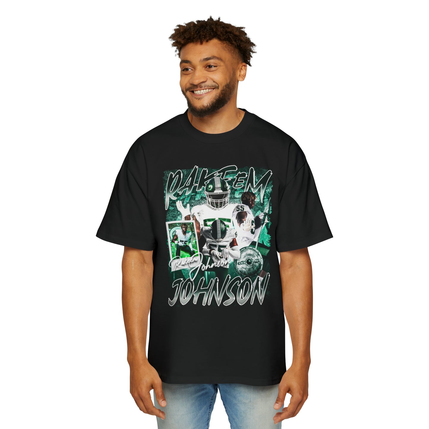 RAKEEM JOHNSON OVERSIZED PREMIUM VINTAGE TEE