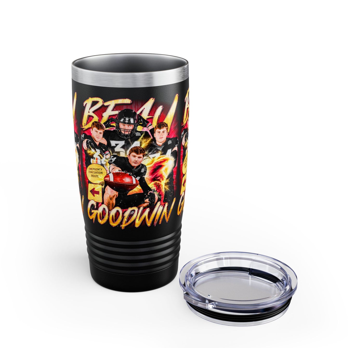 BEAU GOODWIN STAINLESS STEEL TUMBLER