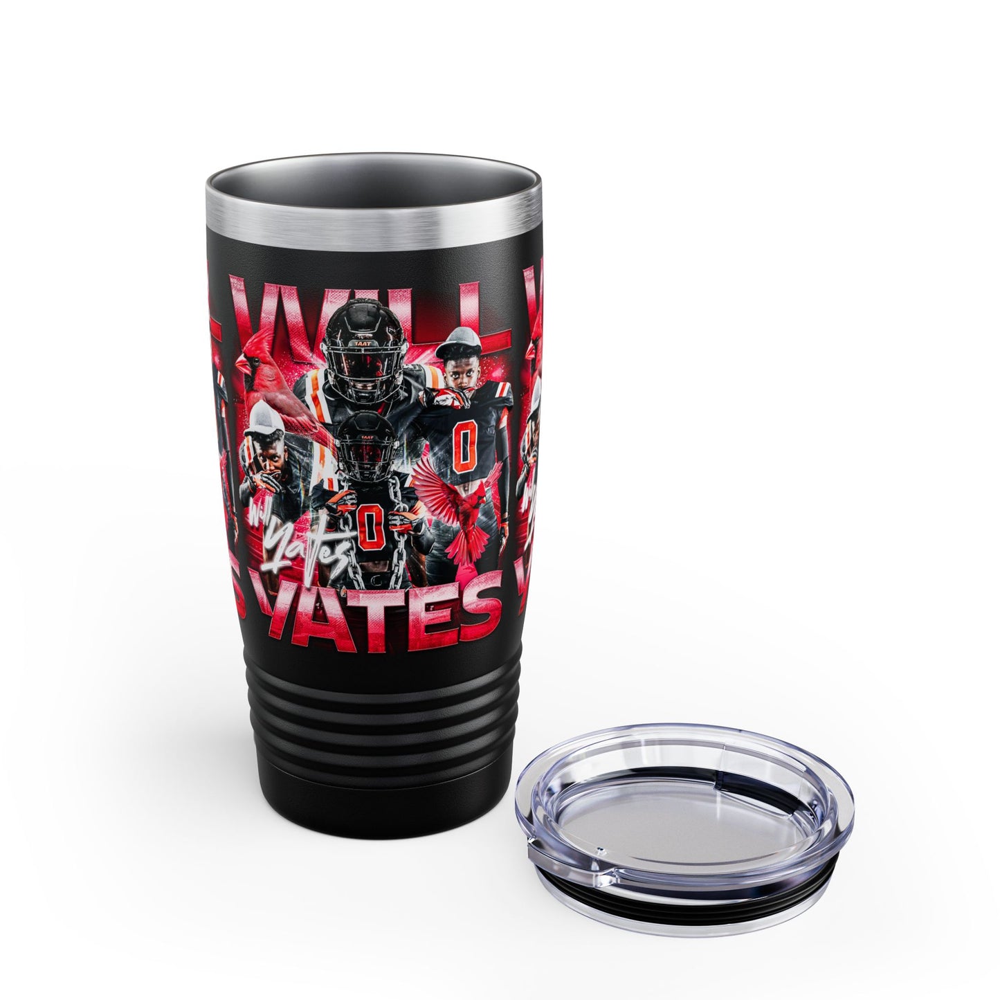 WILL YATES STAINLESS STEEL TUMBLER