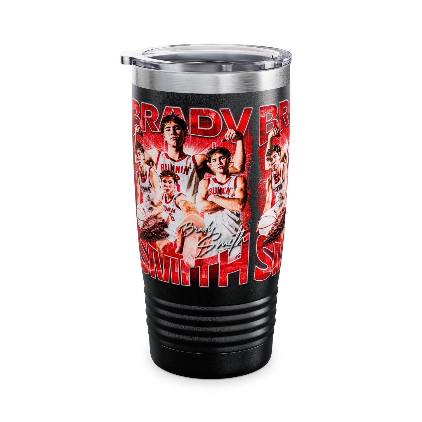 BRADY SMITH STAINLESS STEEL TUMBLER