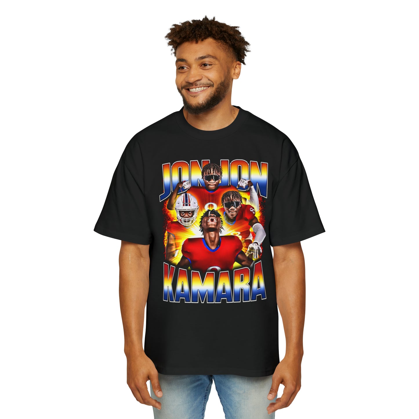 JON JON KAMARA OVERSIZED PREMIUM VINTAGE TEE