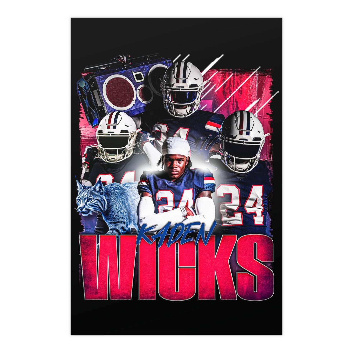 KADEN WICKS 24"x36" POSTER