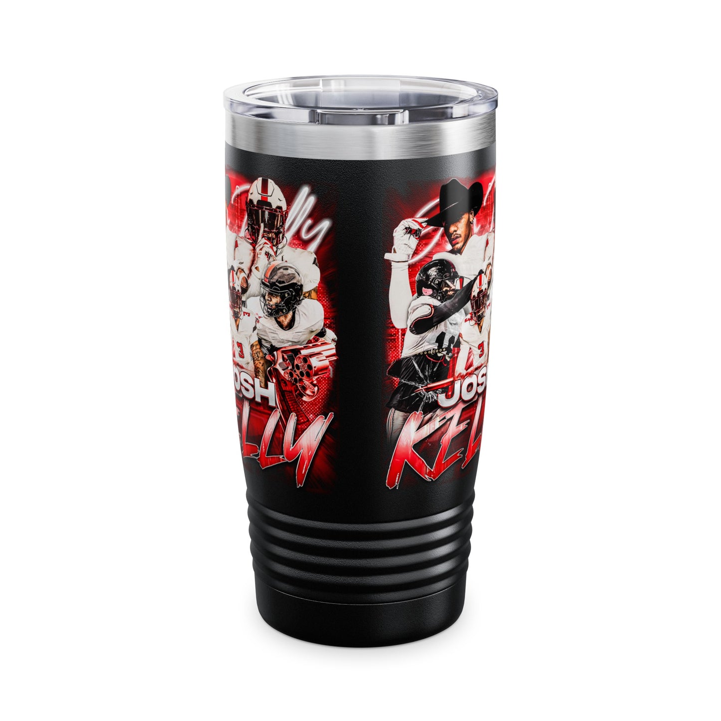 JOSH KELLY STAINLESS STEEL TUMBLER