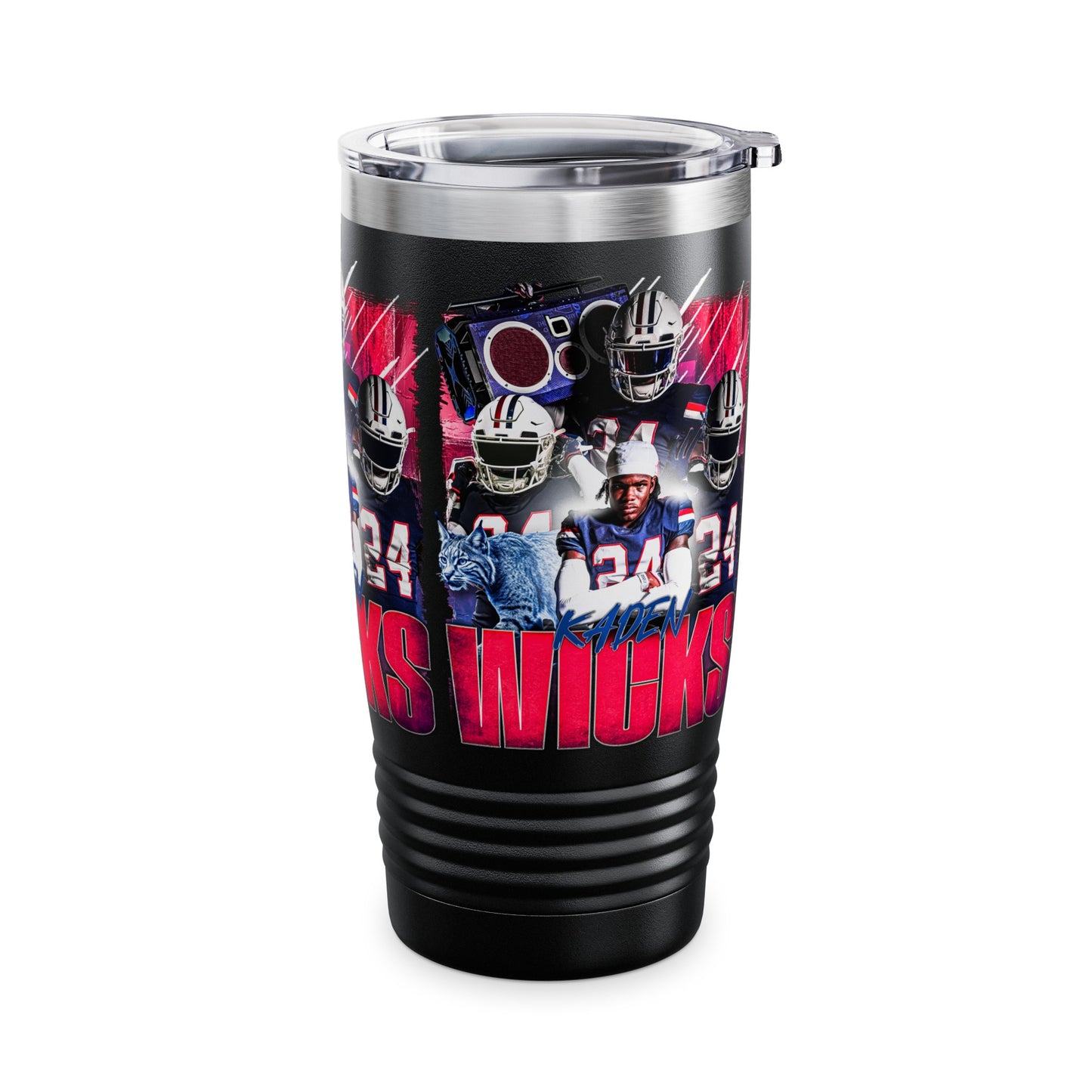 KADEN WICKS STAINLESS STEEL TUMBLER