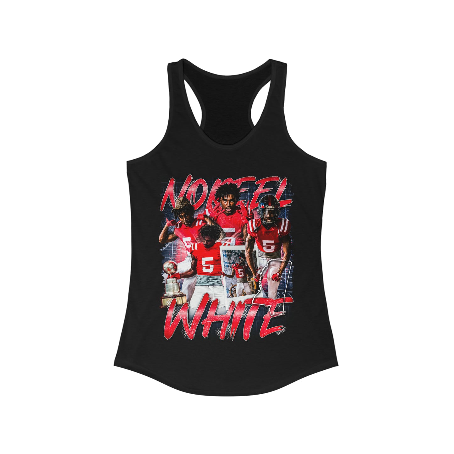 NOREEL WHITE VINTAGE WOMEN'S TANK TOP