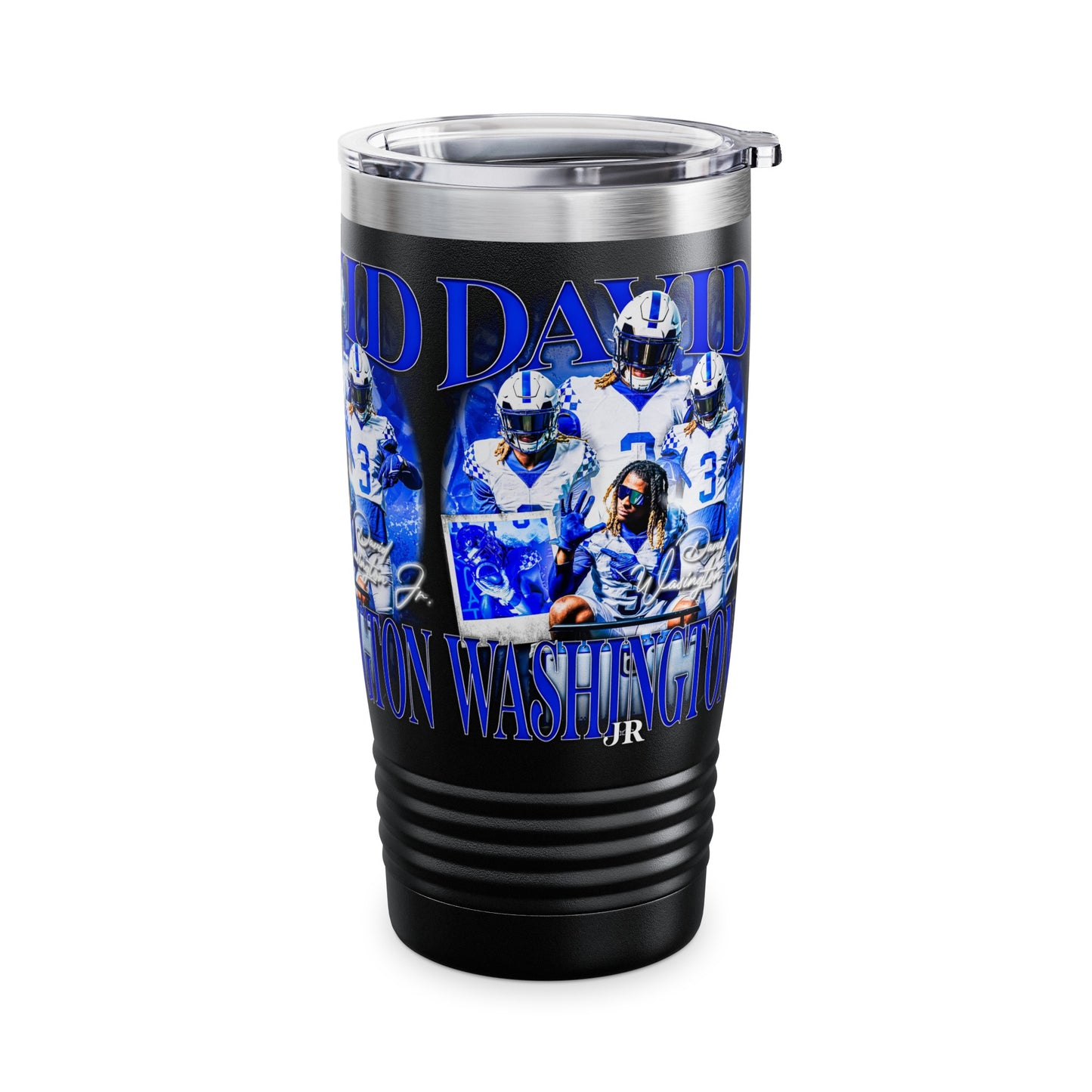 DAVID WASHINGTON STAINLESS STEEL TUMBLER