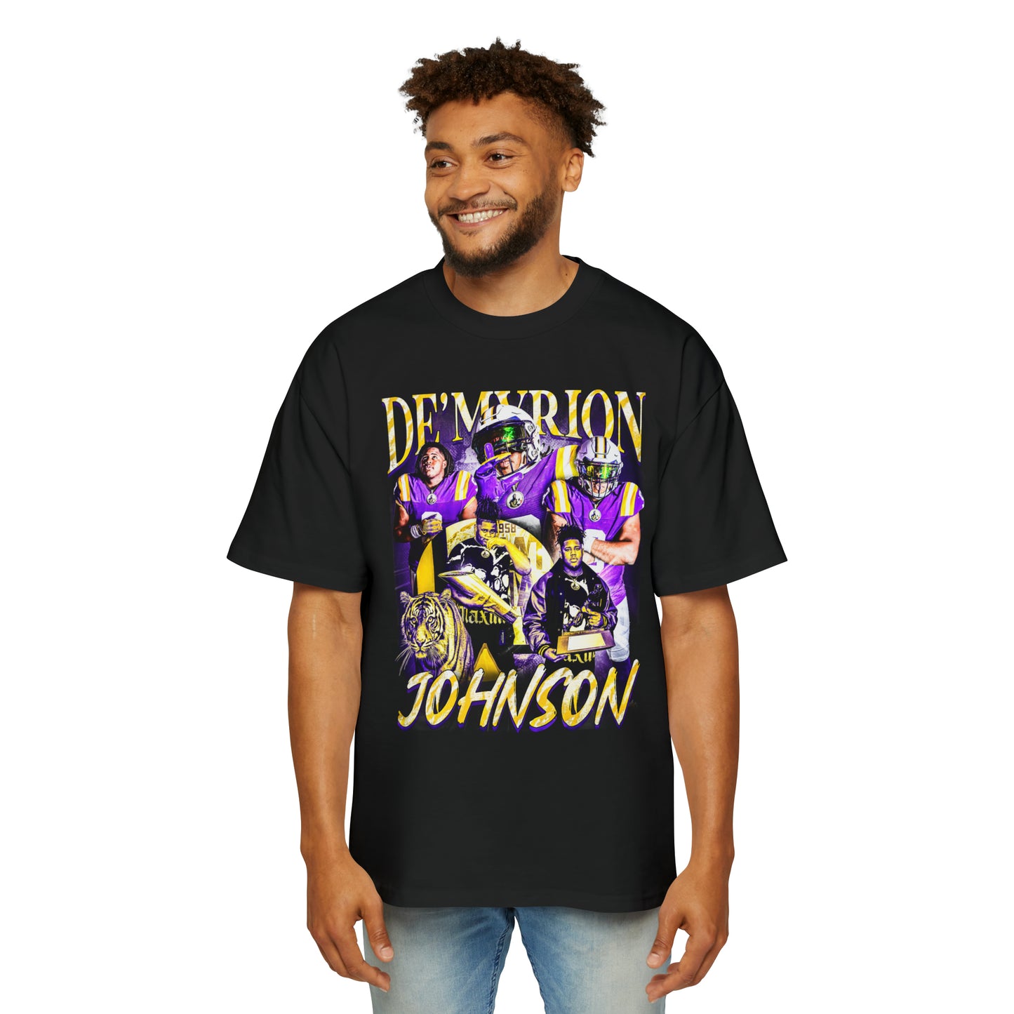 DE'MYRION JOHNSON OVERSIZED PREMIUM VINTAGE TEE