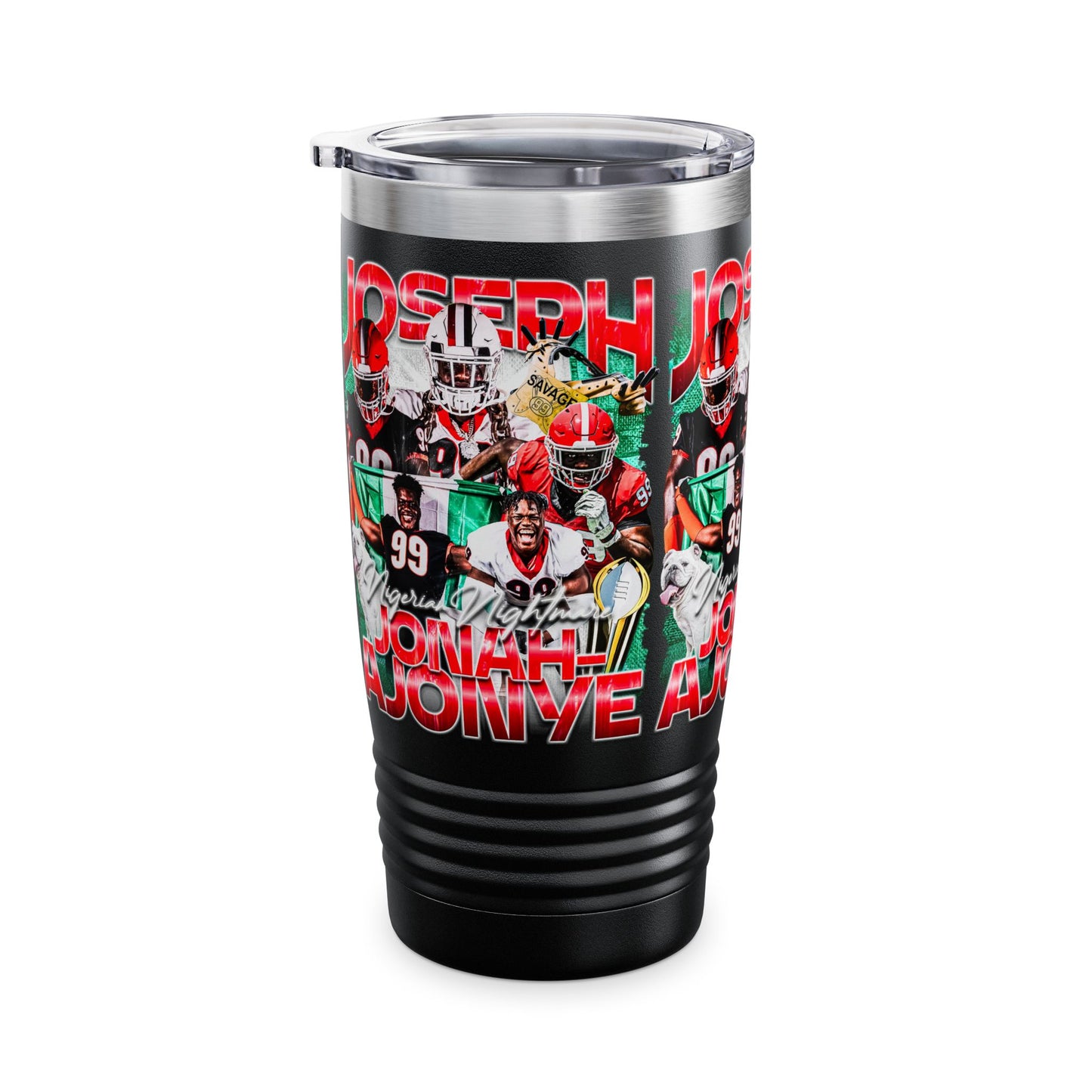 NIGERIAN NIGHTMARE STAINLESS STEEL TUMBLER