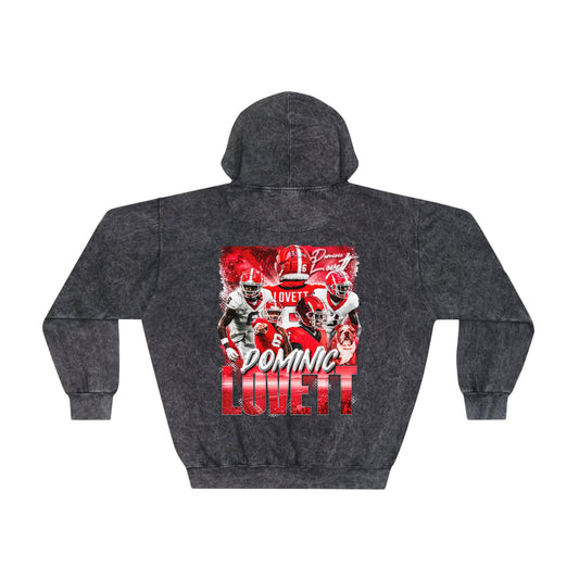 DOMINIC LOVETT MINERAL WASH DOUBLE-SIDED HOODIE
