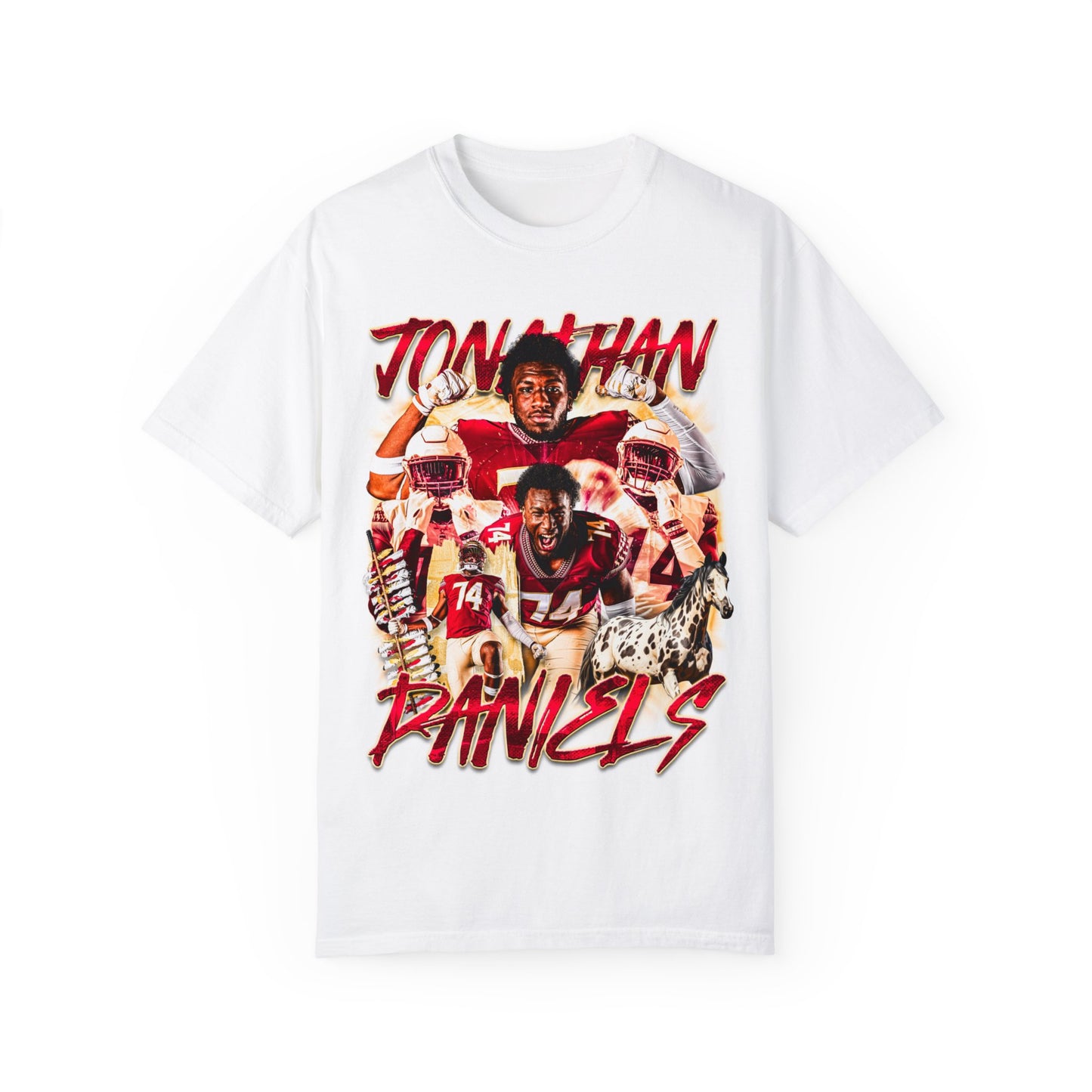 JONATHAN DANIELS ICY WHITE HEAVYWEIGHT PREMIUM VINTAGE TEE