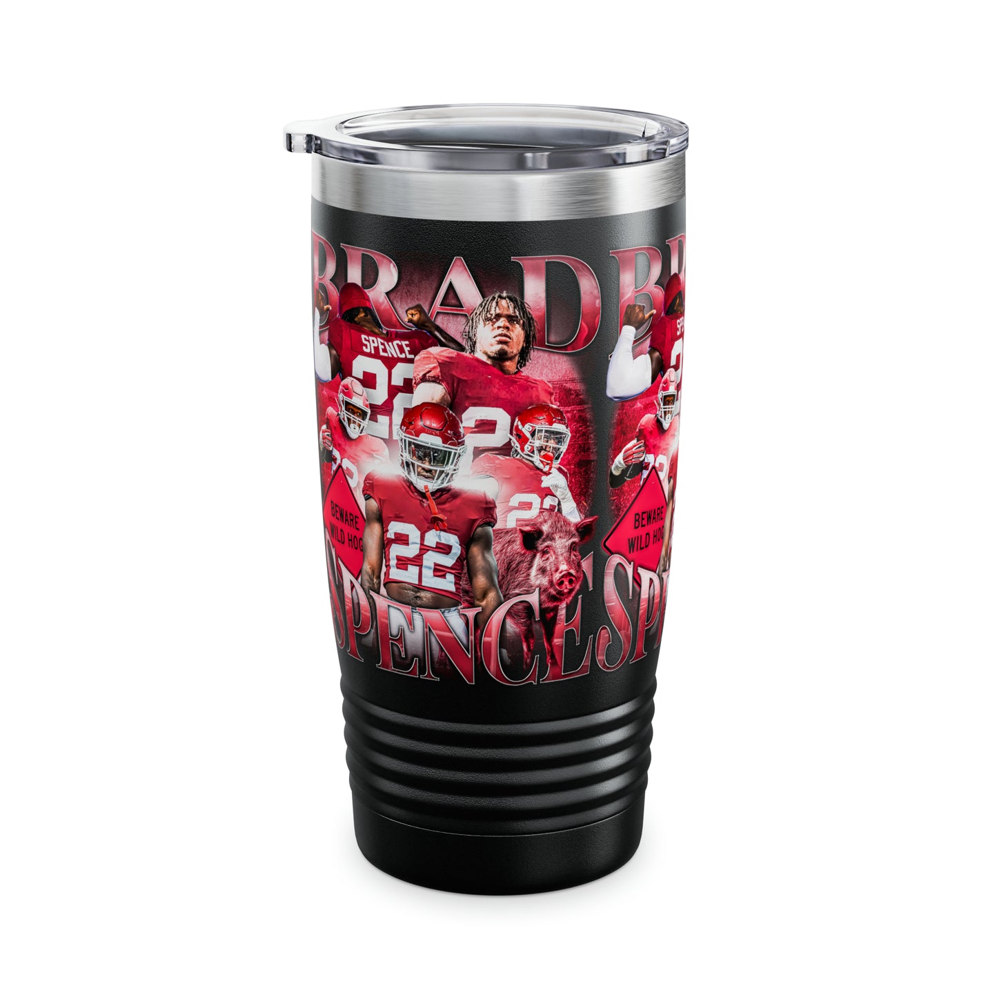 BRAD SPENCE STAINLESS STEEL TUMBLER