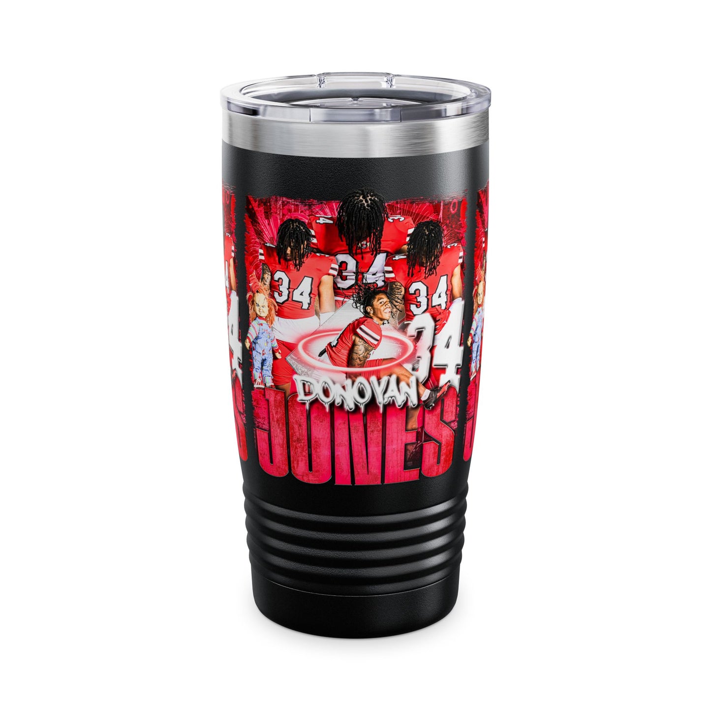 DONOVAN JONES STAINLESS STEEL TUMBLER