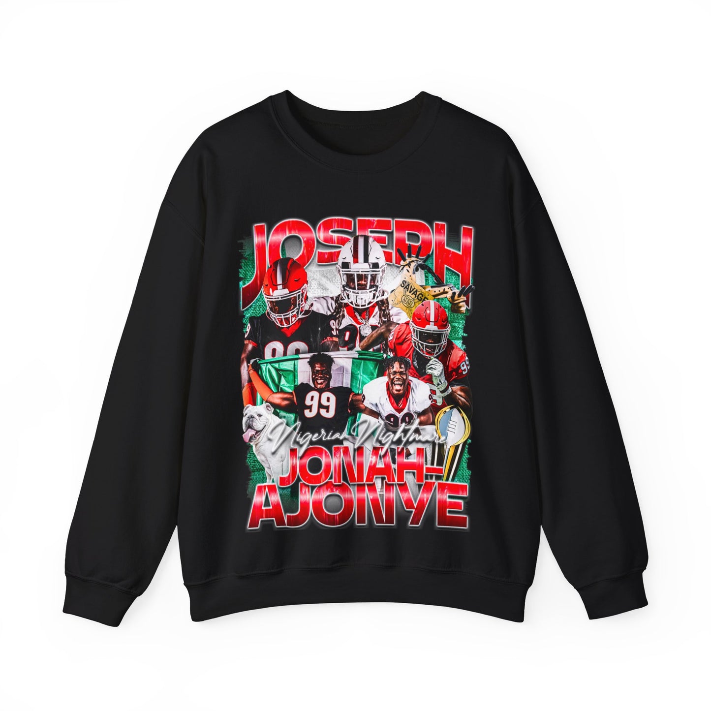 NIGERIAN NIGHTMARE VINTAGE CREWNECK SWEATSHIRT