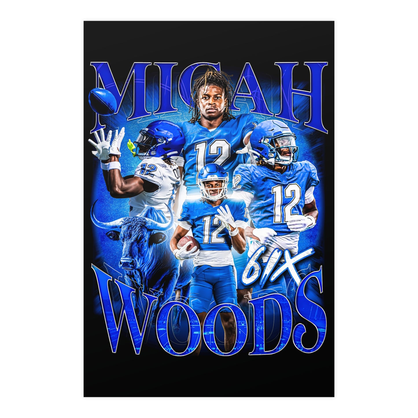 MICAH WOODS 24"x36" POSTER