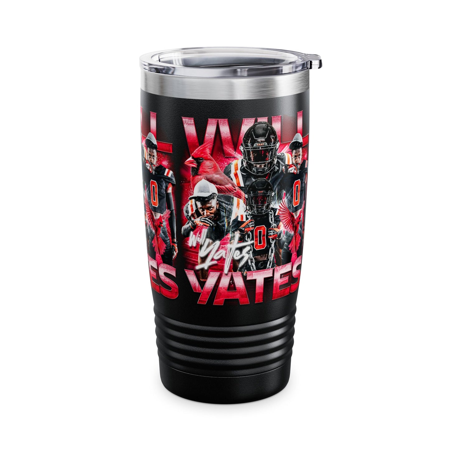 WILL YATES STAINLESS STEEL TUMBLER