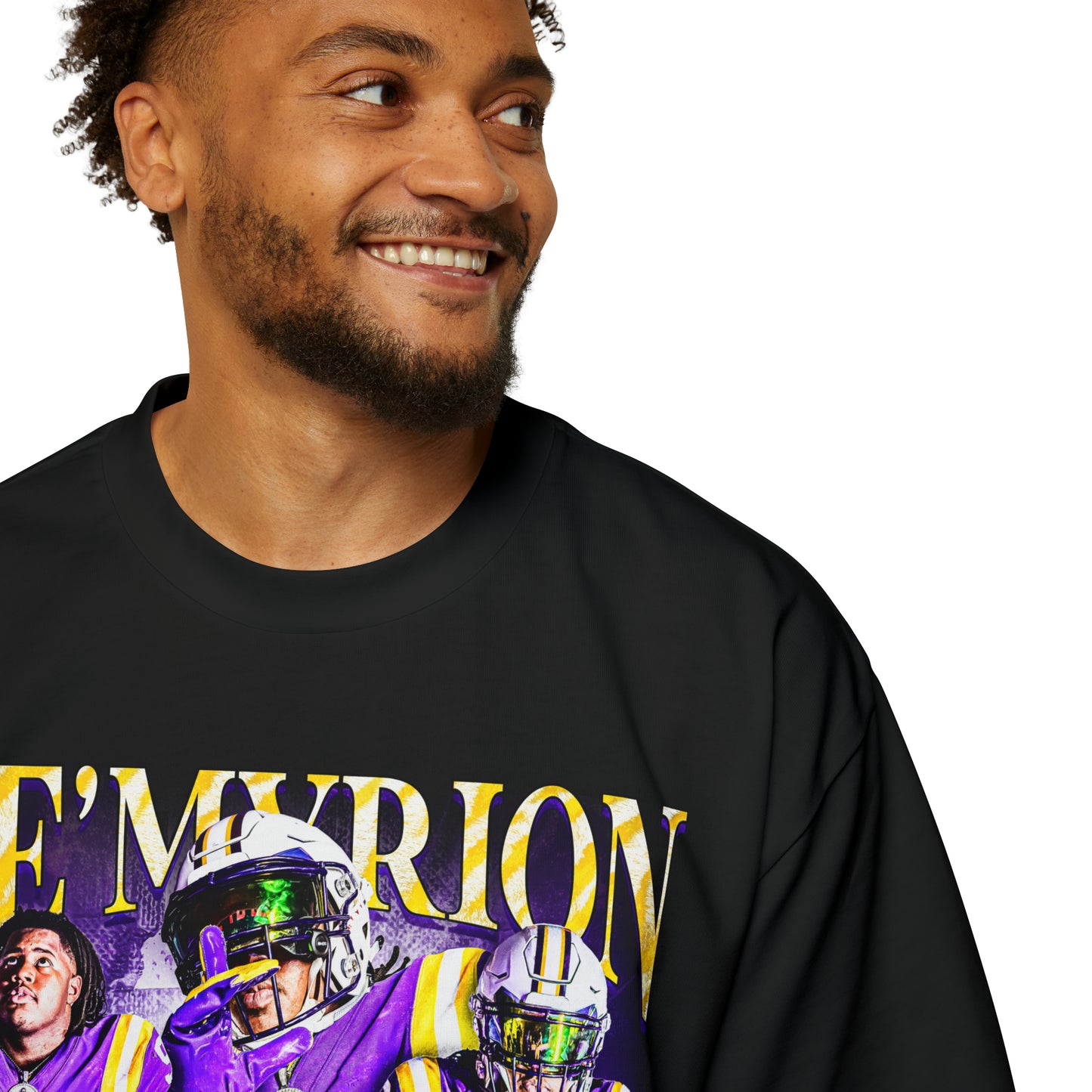 DE'MYRION JOHNSON OVERSIZED PREMIUM VINTAGE TEE