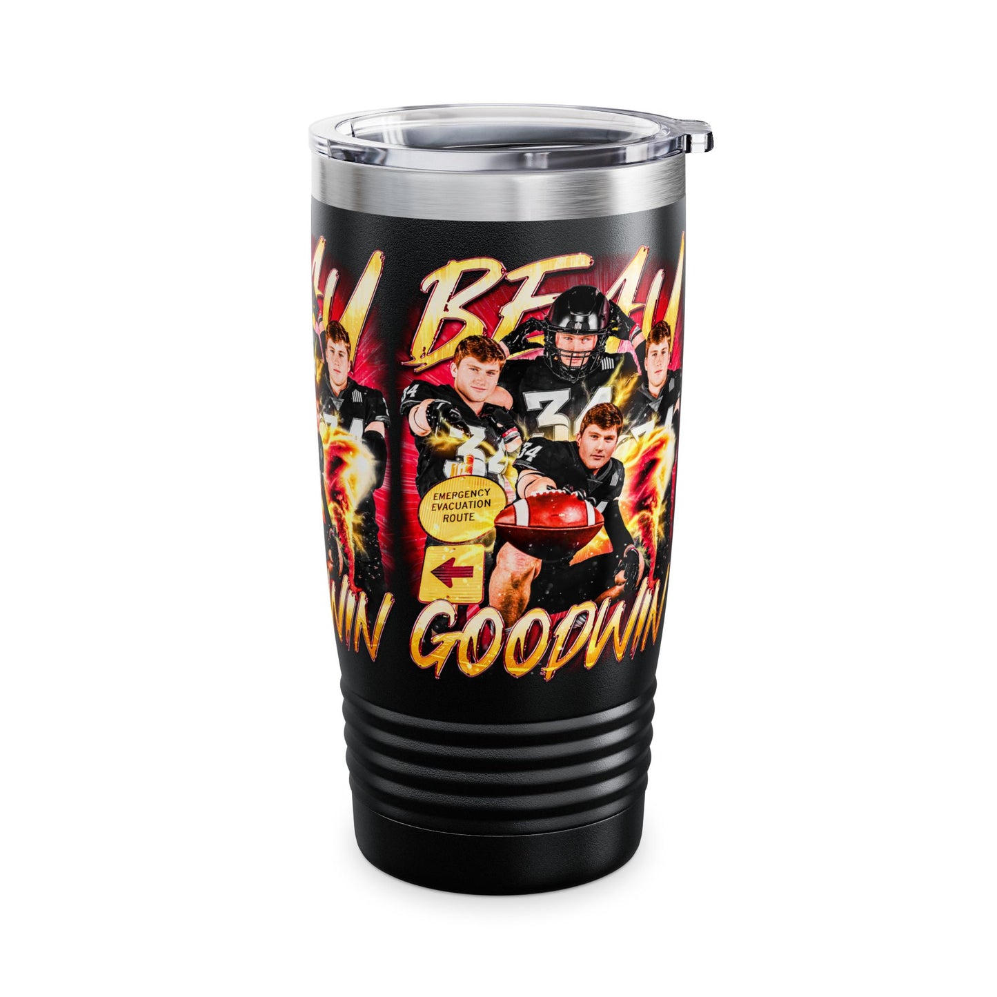 BEAU GOODWIN STAINLESS STEEL TUMBLER