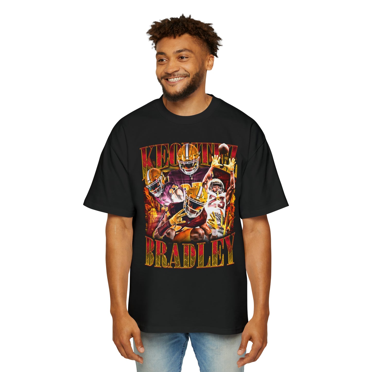 KEONTEZ BRADLEY OVERSIZED PREMIUM VINTAGE TEE