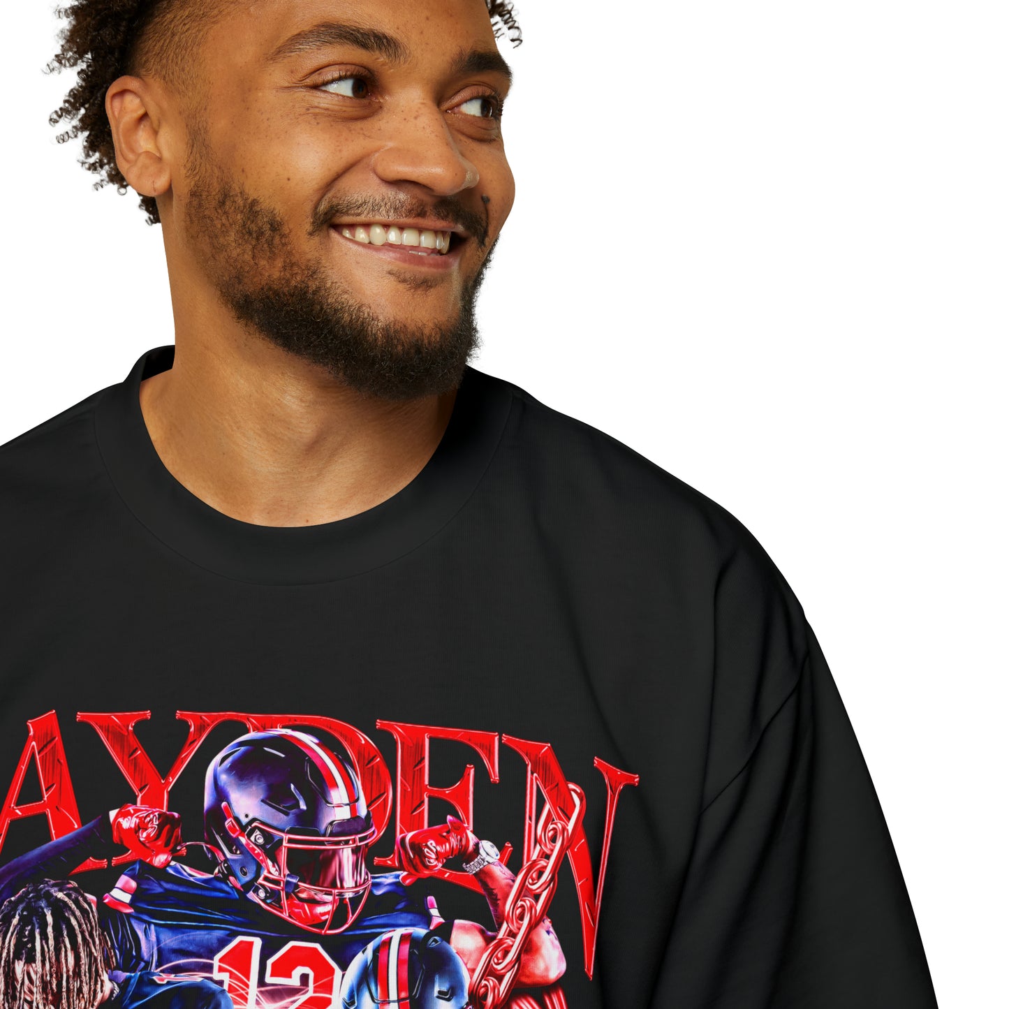 JAYDEN HINES OVERSIZED PREMIUM VINTAGE TEE