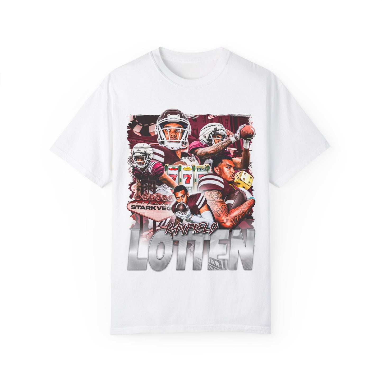 LOTTEN ICY WHITE HEAVYWEIGHT PREMIUM VINTAGE TEE