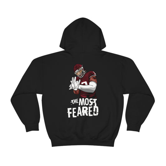 DJ HICKS DOUBLE-SIDED "MOST FEARED" HOODIE