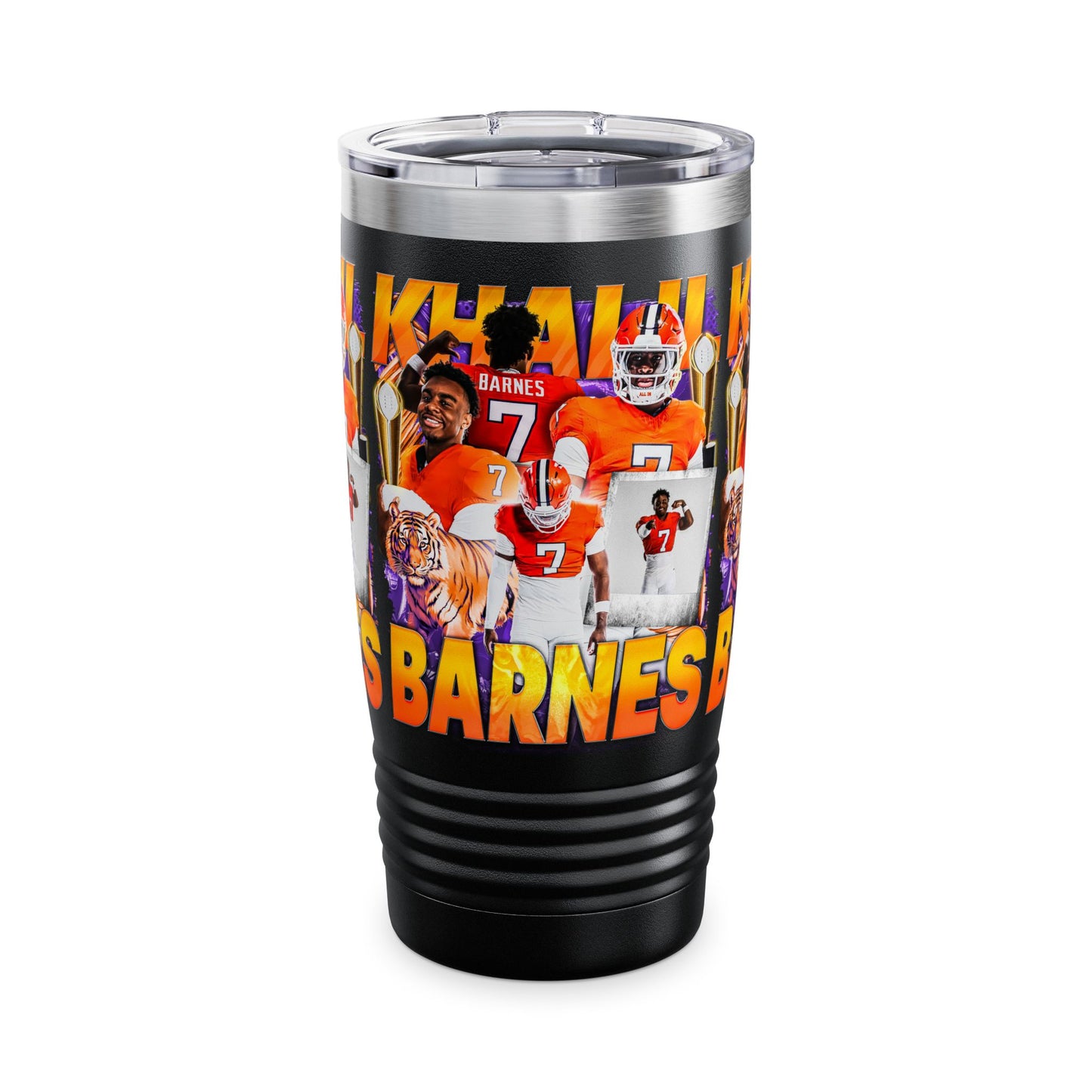 KHALIL BARNES STAINLESS STEEL TUMBLER