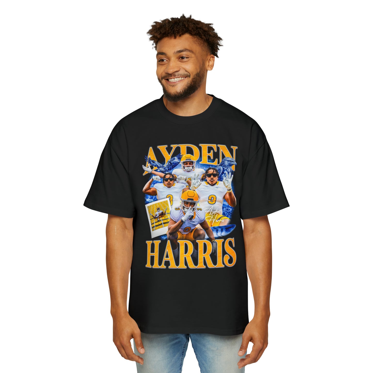 AYDEN HARRIS OVERSIZED PREMIUM VINTAGE TEE