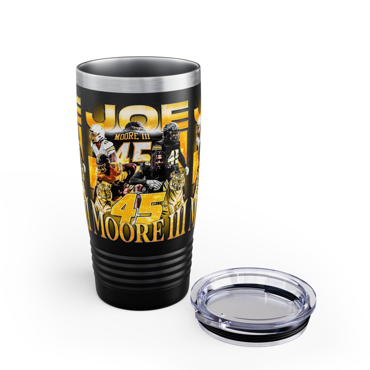 JOE MOORE STAINLESS STEEL TUMBLER