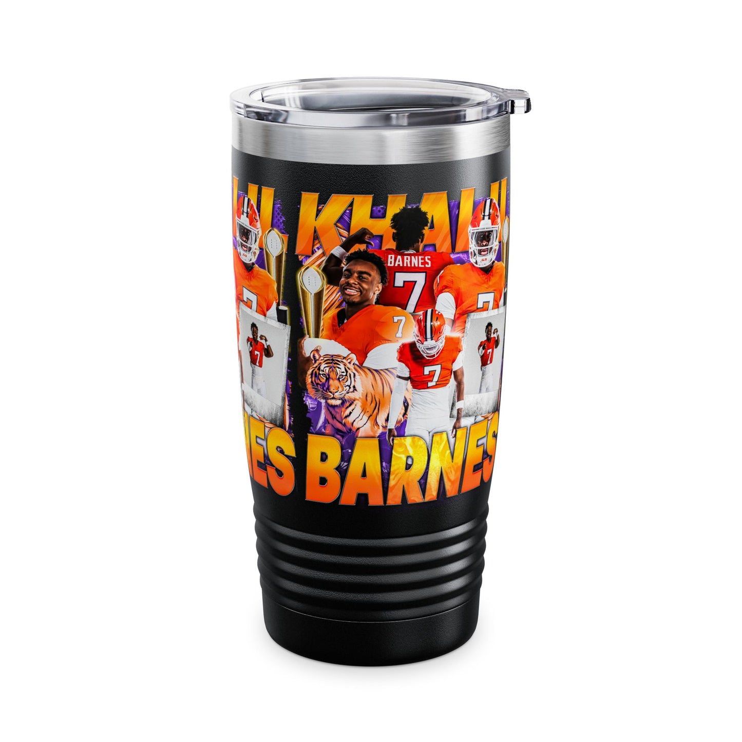 KHALIL BARNES STAINLESS STEEL TUMBLER