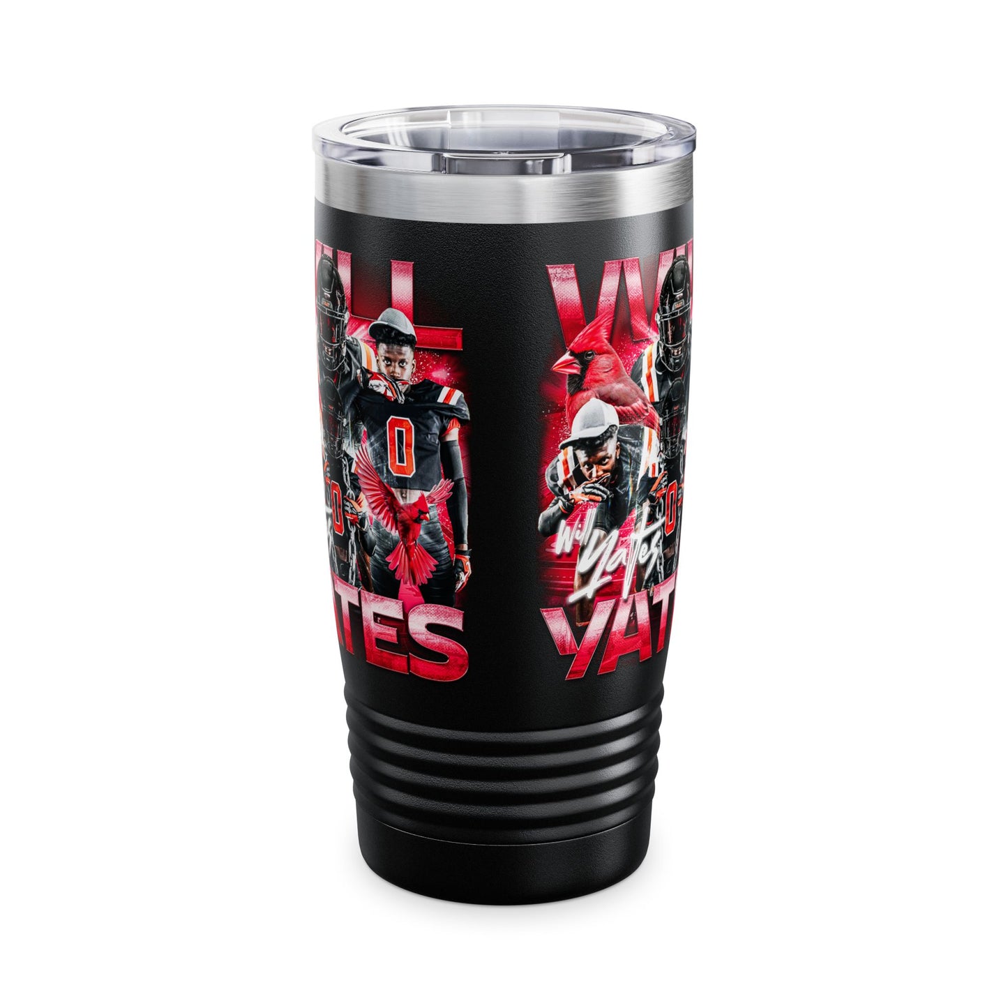 WILL YATES STAINLESS STEEL TUMBLER