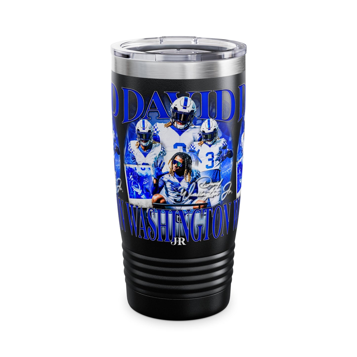 DAVID WASHINGTON STAINLESS STEEL TUMBLER