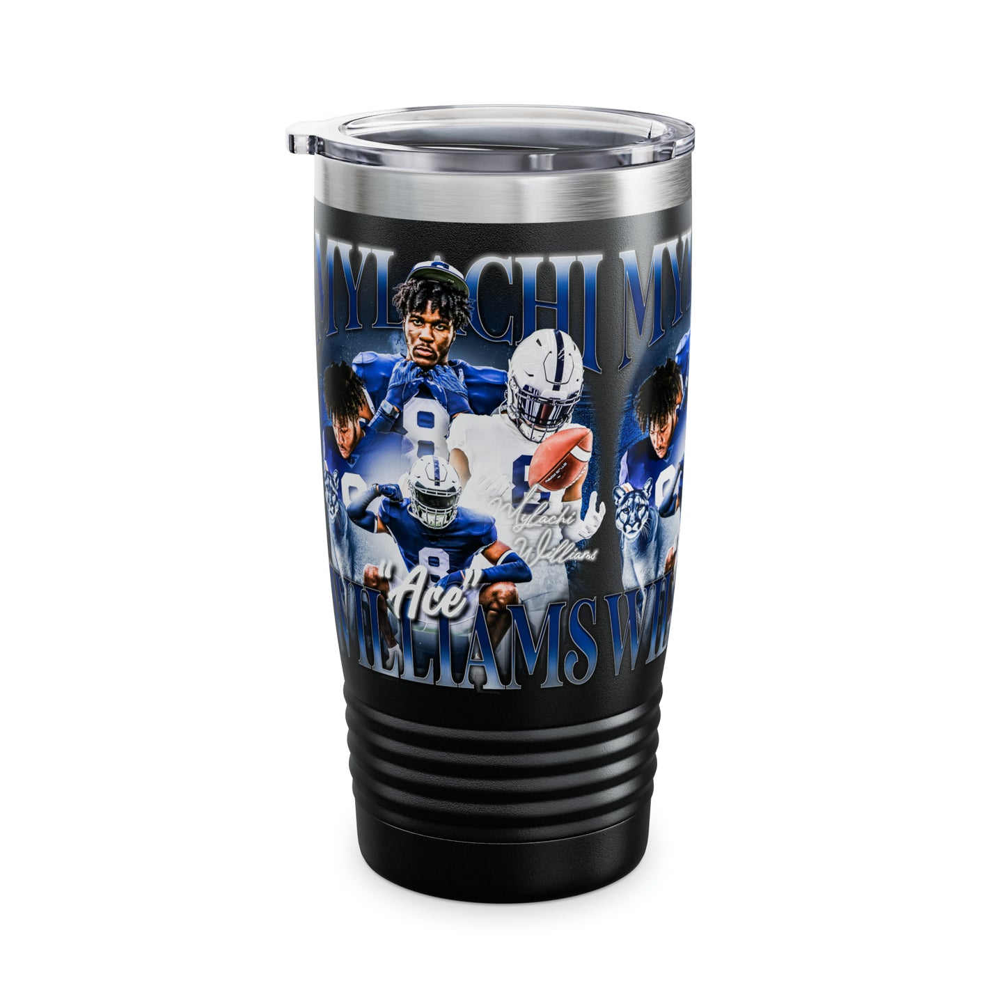 ACE WILLIAMS STAINLESS STEEL TUMBLER