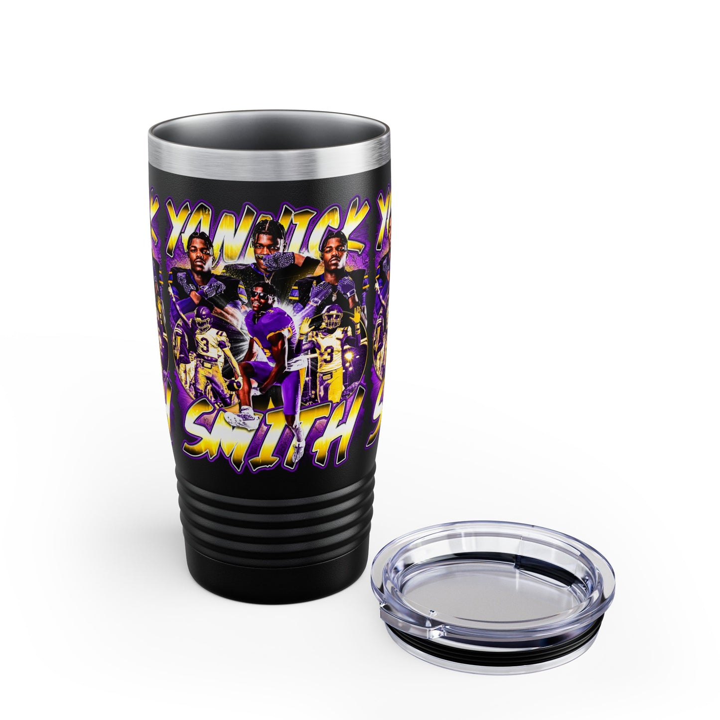 YANNICK SMITH STAINLESS STEEL TUMBLER