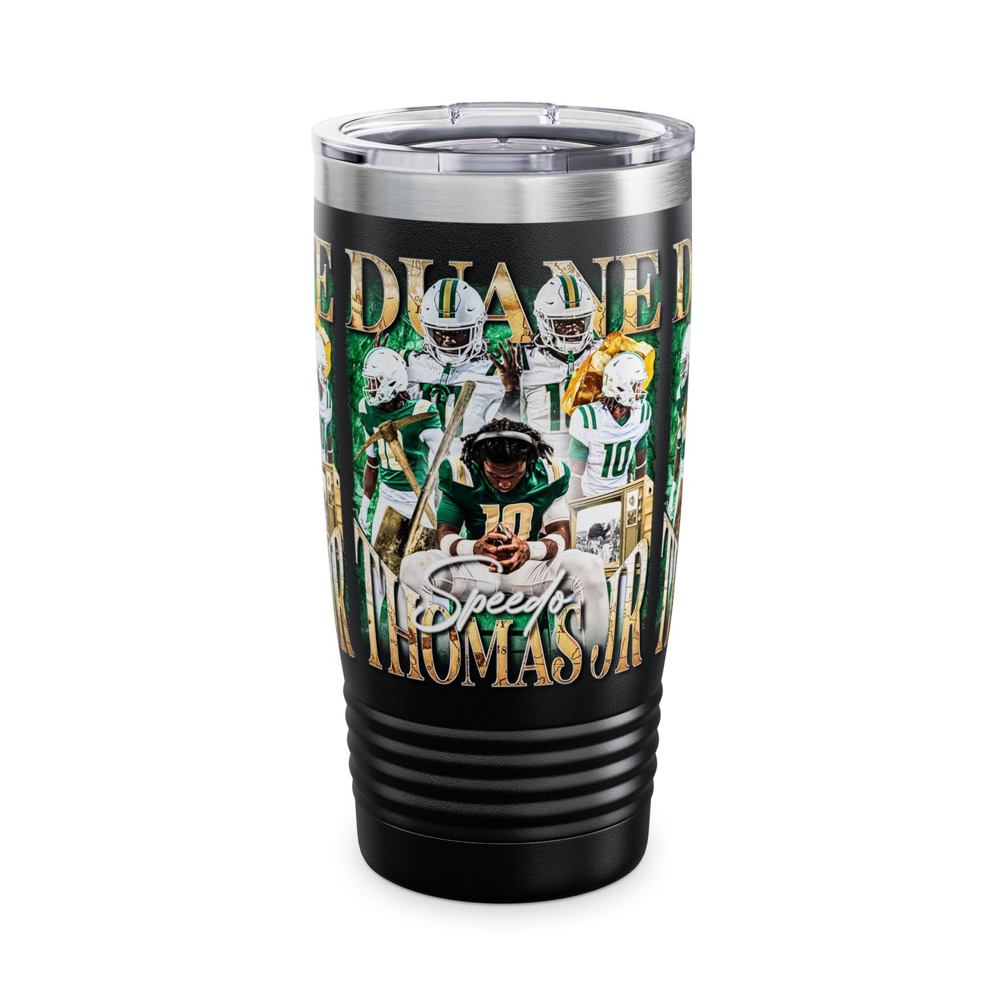 DUANE THOMAS JR. STAINLESS STEEL TUMBLER