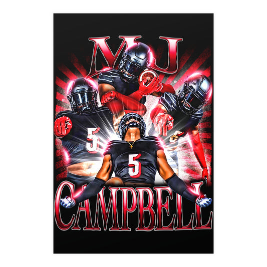 MJ CAMPBELL 24"x36" POSTER